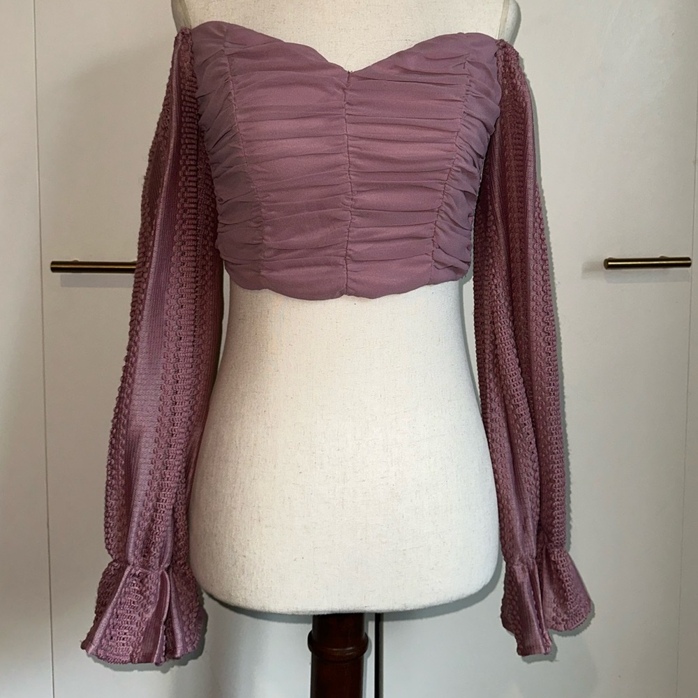 Off the shoulder shirt